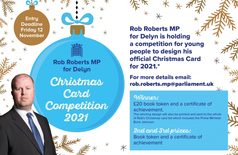 Rob is seeking a design for his official Christmas Card