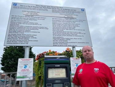 Keep free car parking in Flintshire